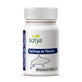 Sotya Cartílago De Tiburón 600 Mg 60 Cápsulas