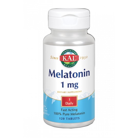 Kal Melatonina De 1 Mg 120 Comprimidos