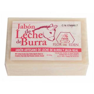 Flor Del Edén Jabón De Leche De Burra 100 g