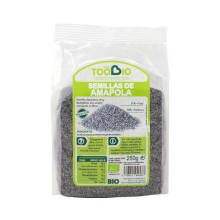 TooBio Semilla De Amapola Sin Gluten BIO 250 g