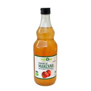 Toobio Vinagre De Manzana Sin Filtrar Ni Pasteurizar 750 ml