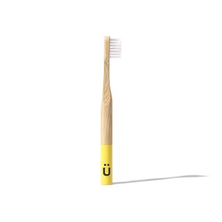 Naturbrush Cepillo Dental De Bambú Para Niños Amarillo