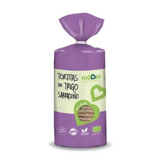 Toobio Tortitas De Trigo Sarraceno Sin Gluten 100 g