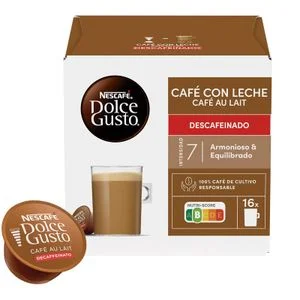 Café con Leche Descafeinado Cápsulas 16 U DOLCE GUSTO (GUSTO)