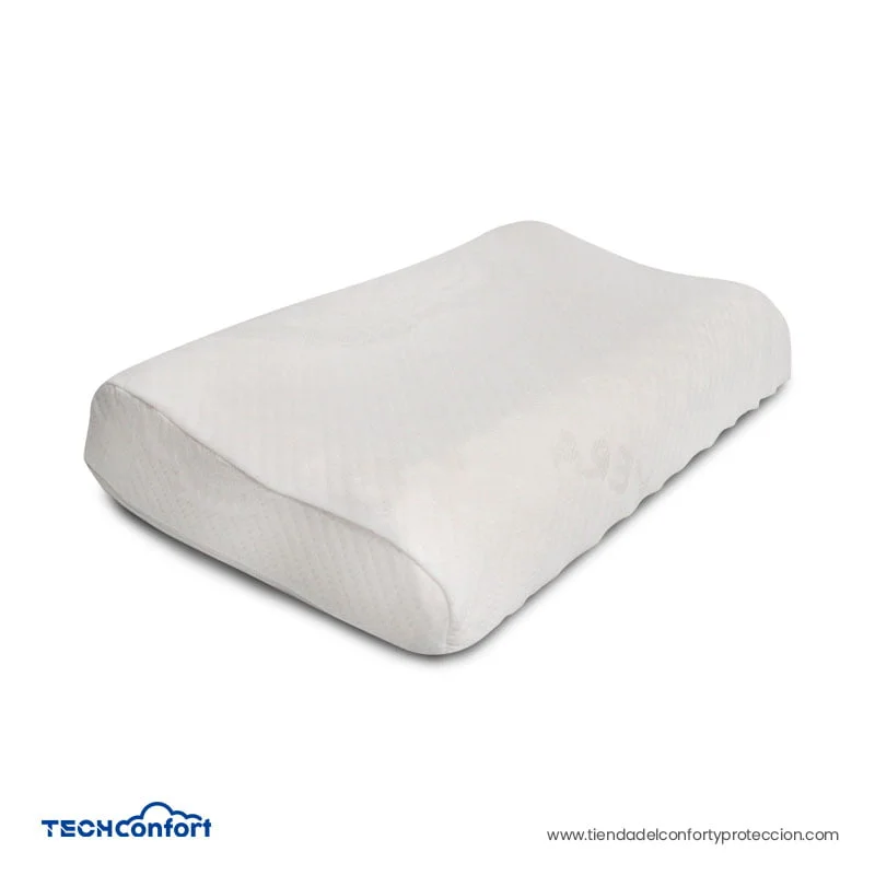 Almohada viscoelástica Memory Foam forma Cervical Puntas Masajeadoras - Imagen 2