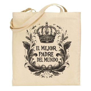 Bolsa de tela Tote bag El mejor padre del mundo