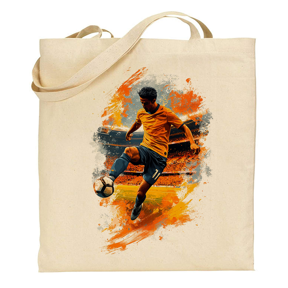 Bolsa de tela Tote bag Fútbol – Ink illustration art