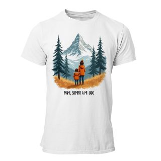 Camiseta Hombre Día de la madre – Mami, siempre a mi lado