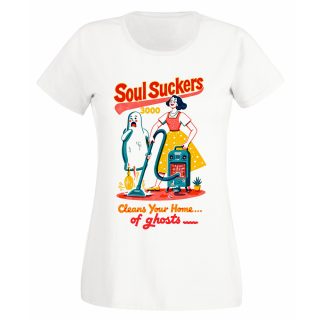 Camiseta Mujer Those wicked 50s – Soul suckers 3000 clean your home of ghost