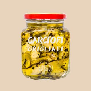 Alcachofas a la parrilla en aceite – Fratelli Burgio
