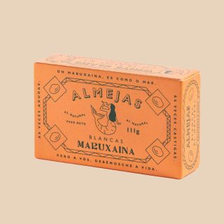 Almejas Blancas Chirlas al Natural – Maruxaina