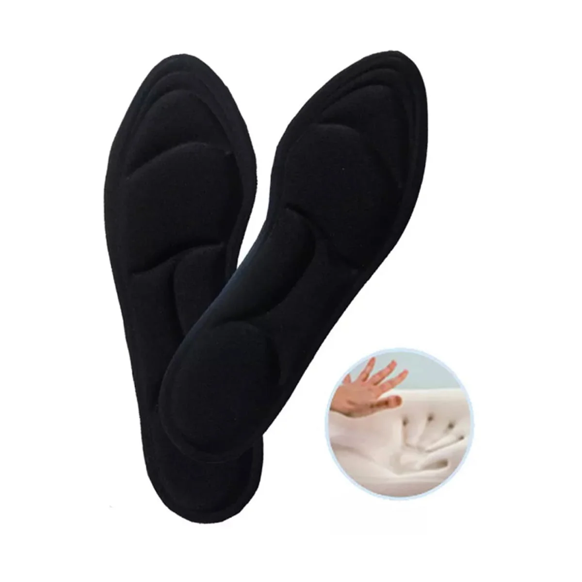 Plantillas en viscoelástica Memory Foam – Tallas (36 – 40) (40-45) - Imagen 4